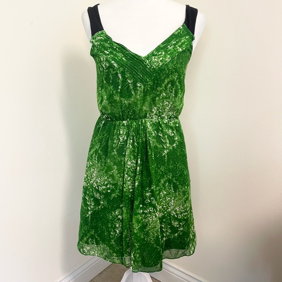 Gorgeous Madewell BROADWAY & BROOME silk chiffon abstract dress! - Picture 3 of 13